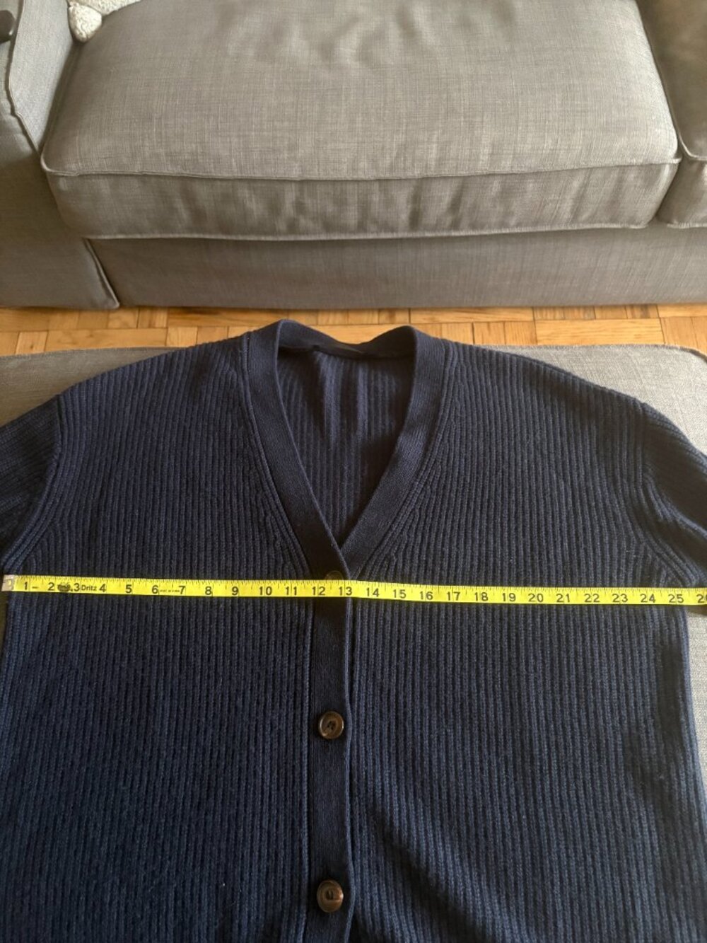 Jenni Kayne Navy Cashmere Sweater - XS - Excellent Condition - Picture 5 of 5
